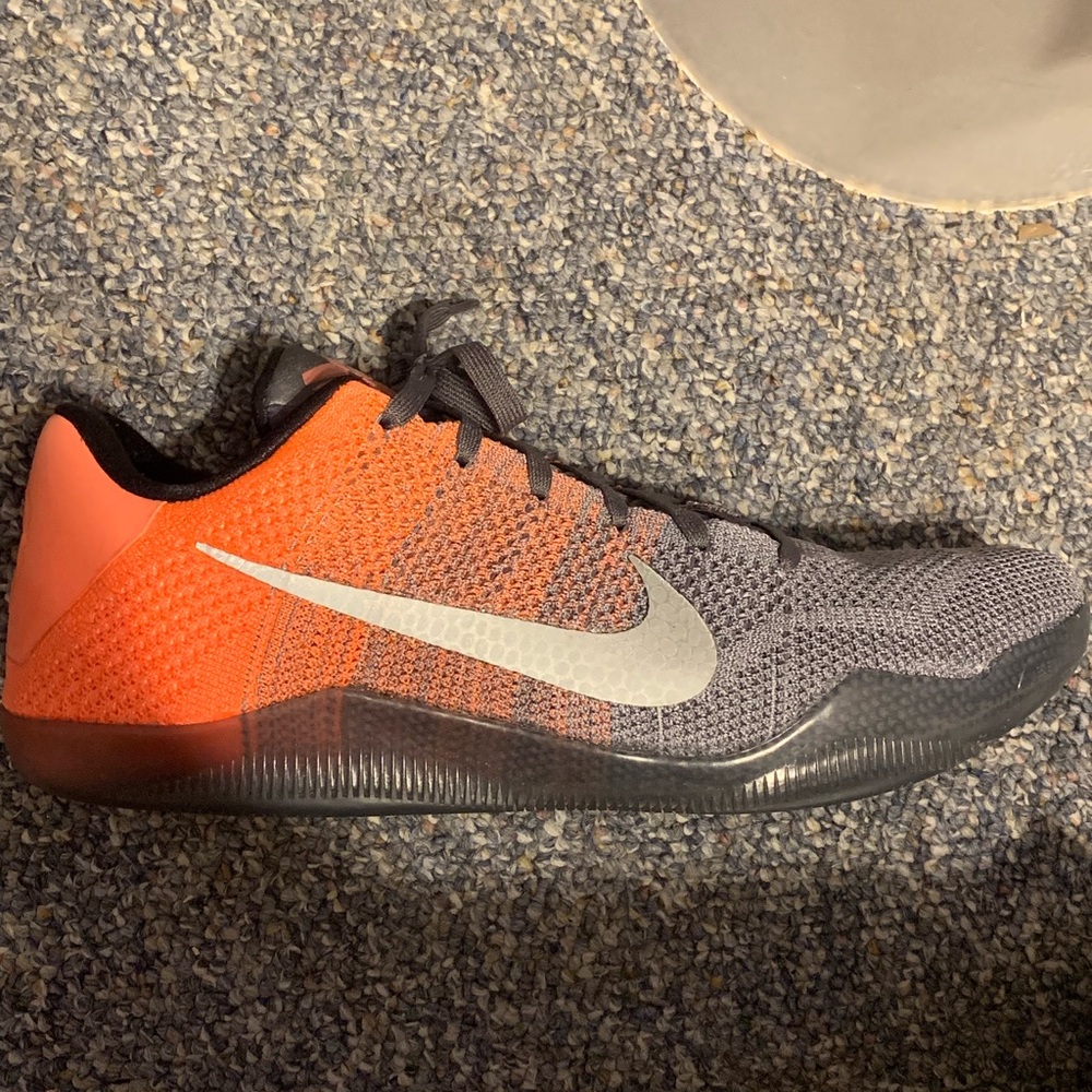Nike Kobe 10 Orange and Gray size 13